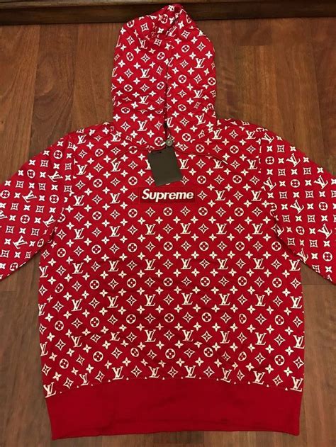 lv supreme box logo hoodie|supreme logo hoodie.